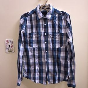 Men’s check shirt size S